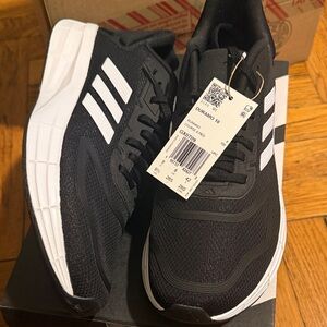 Adidas DURAMO SL 2.0 BLACK AND WHITE RUNNING SHOES